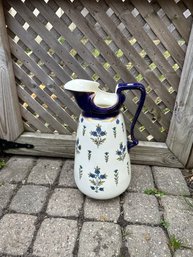 Large Decorative Pitcher