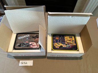 Dale Earnhardt 2 Car Tins Oreo And Wrangler