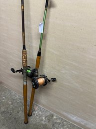 Fishing Pole Lot Of Two Poles