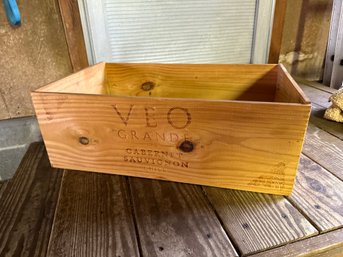 VEO Grande Wood Wine Box