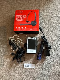 USB Wired Headset LG Digital Lot Electronics