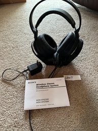 Sony Wireless Stereo Headphone System