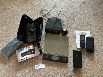 Electronic Lot Scales Voice Recorders