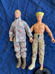 GI Joe Action Figure Lot Of Two Figures Toys