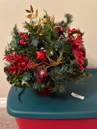 Christmas Greenery Lot Seasonal Decor Arrangement