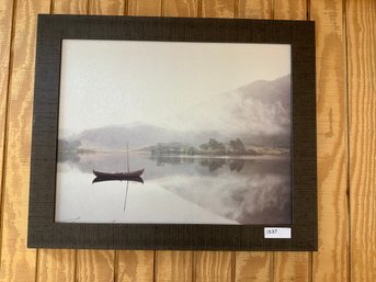 Wall Art Floating Canoe Decor