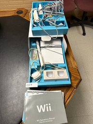 Wii Game Counsel With Controllers