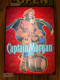 Captain Morgan Bar Light Red Lighting