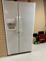 Refrigerator White Westinghouse Side By Side Fridge