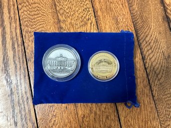 Coins White House Police And Seal Of The President