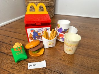 McDonalds Happy Meal Toy With Cup And Bowl