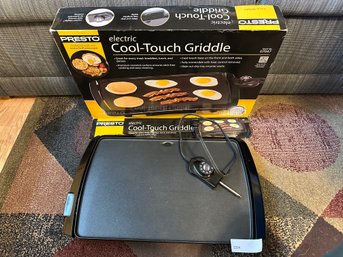 Presto Electric Cool Touch Griddle Appliance Kitchen