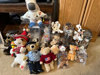 Plush Lot And Beanie Babies Toy Animals