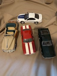 Car Lot Of Four Cars Collectors Ford Mustang