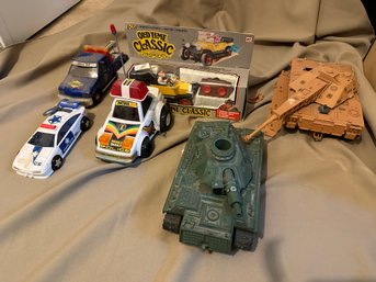 GI Joe Tanks Toys Car Lot Toy Tank