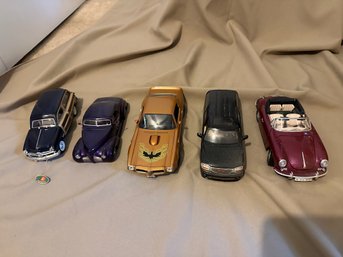 Collectible Car Ford Woodie Lot Of Five Cars