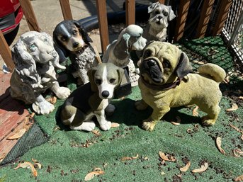 Garden Decoration Dog Lot Dogs Decor