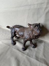 Dog Doorstop Decor Metal Figure