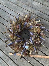 Natural Dried Flowers Wreath Floral