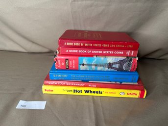 Vintage Book Lot Coins Hot Wheels Travel