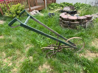 Antique Plow Agriculture Machine Garden Decor