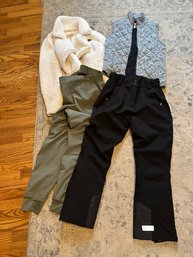 Women's Outerwear Pants And Jackets Size Small