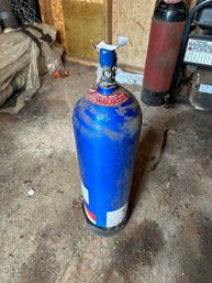 Scuba Tank Cylinder Lot Blue
