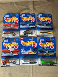 Toy Lot Hot Wheels Lot Of Six Deadstock