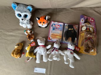 Beanie Baby And Ty Plush Toy Lot