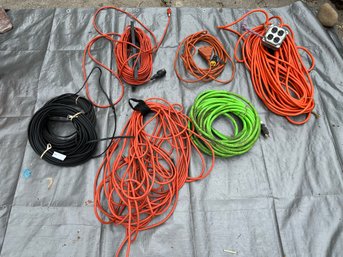 Extension Cord Lot Electrical Cords