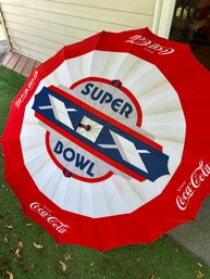 Umbrellas Lot Coca Cola Super Bowl Umbrella