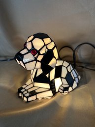 Stained Glass Dog Light Dalmatian