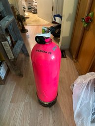 Scuba Tank Cylinder Lot Bright Pink