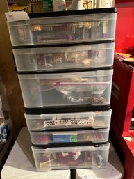 Storage With Drawers Lot Of Two Christmas Decor