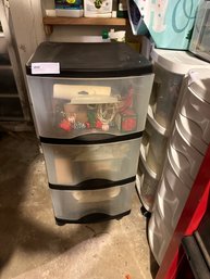 Storage Drawers Container Cart With Christmas