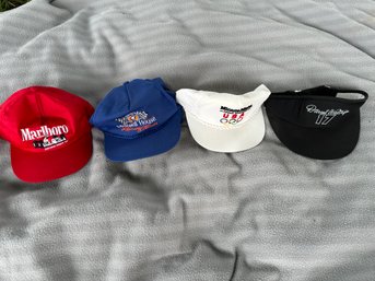Hat Lot Of Four Hats Marlboro Racing Team