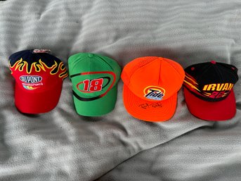 Hat Lot Of Four Hats Dupont Tide Racing