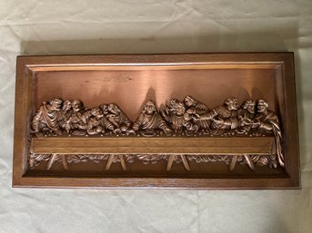 Wall Decor Copper Last Supper Art