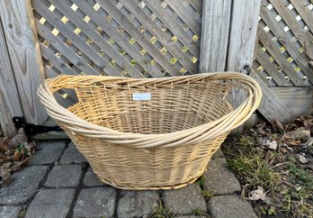 Basket Large Natural Laundry Storage