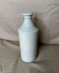 Stoneware Bottle Pitcher Signed