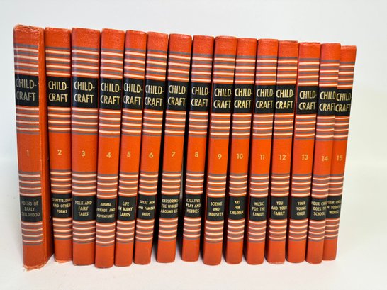 CHILDCRAFT Complete Book Set Volumes 1-15