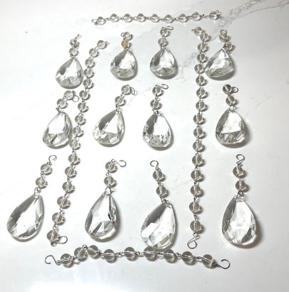 BLING, BLING Shiny Objects- Chandelier Crystals: Faceted Teardrop 2of 2