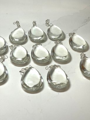 BLING, BLING Shiny Objects- Chandelier Crystals: Large Smooth Teardrop