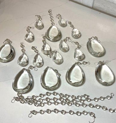 BLING, BLING Shiny Objects- Chandelier Crystals Variety Lot