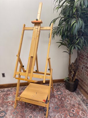 Very Large Artist Easel, Fully Adjustable.
