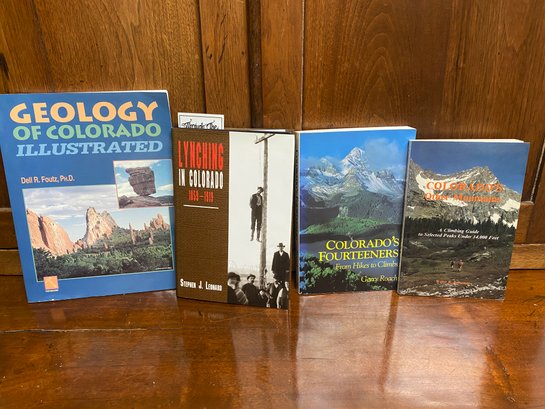 Four Misc Colorado Books