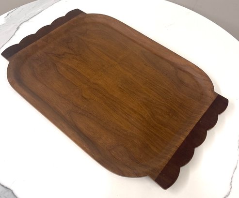 Mid Century Modern Teak Wood Platter