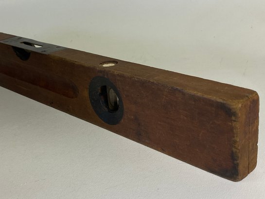 Old Wooden Level Tool