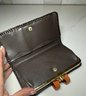 Vintage Mexican Tooled Leather Wallet, Great Stitching   Lots Of Compartment And For All You Need