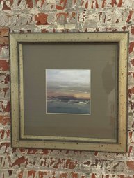 Fabulous Matted And Framed Contemporary Landscape Abstract